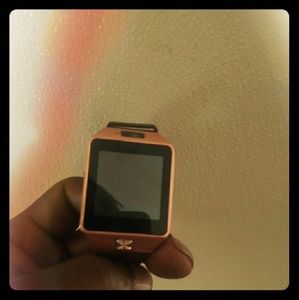 Rosegold smart watch